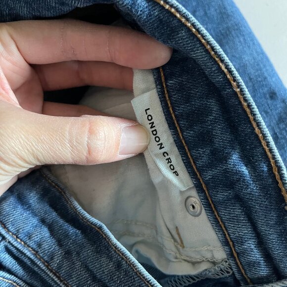 Slvrlake London Crop Jeans - Women's Size 26 - Blue - Picture 8 of 9